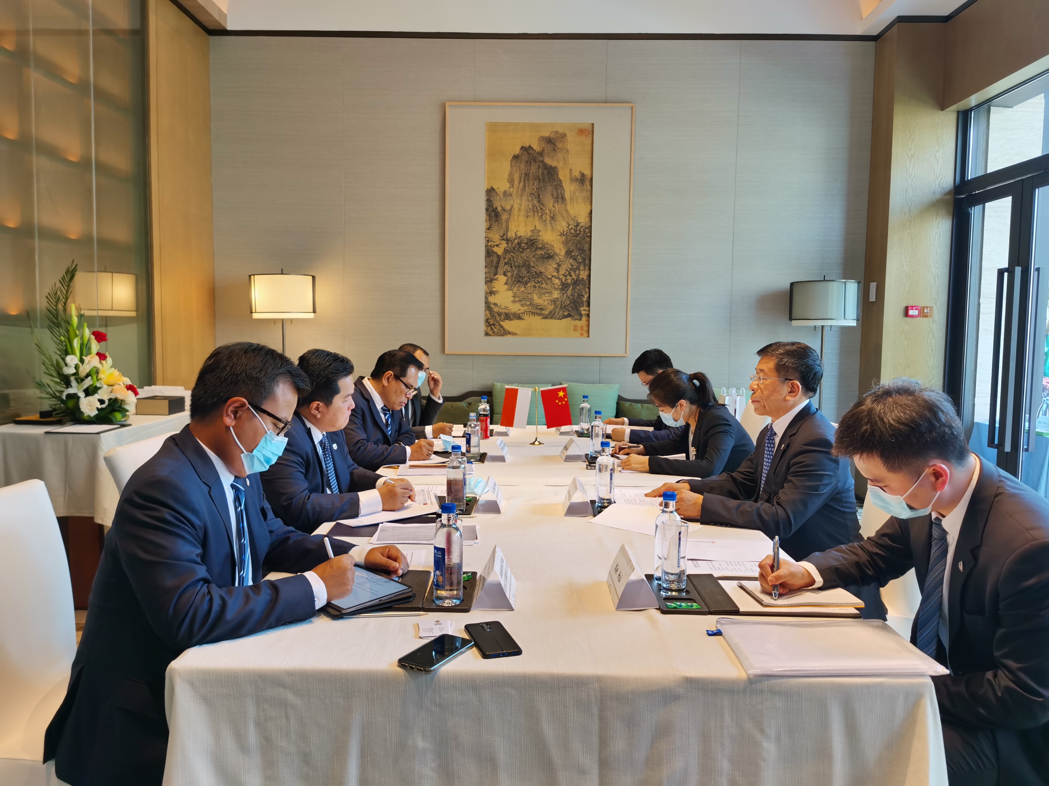 任洪斌会见印尼国企部长艾瑞克·托希尔-尊龙凯时