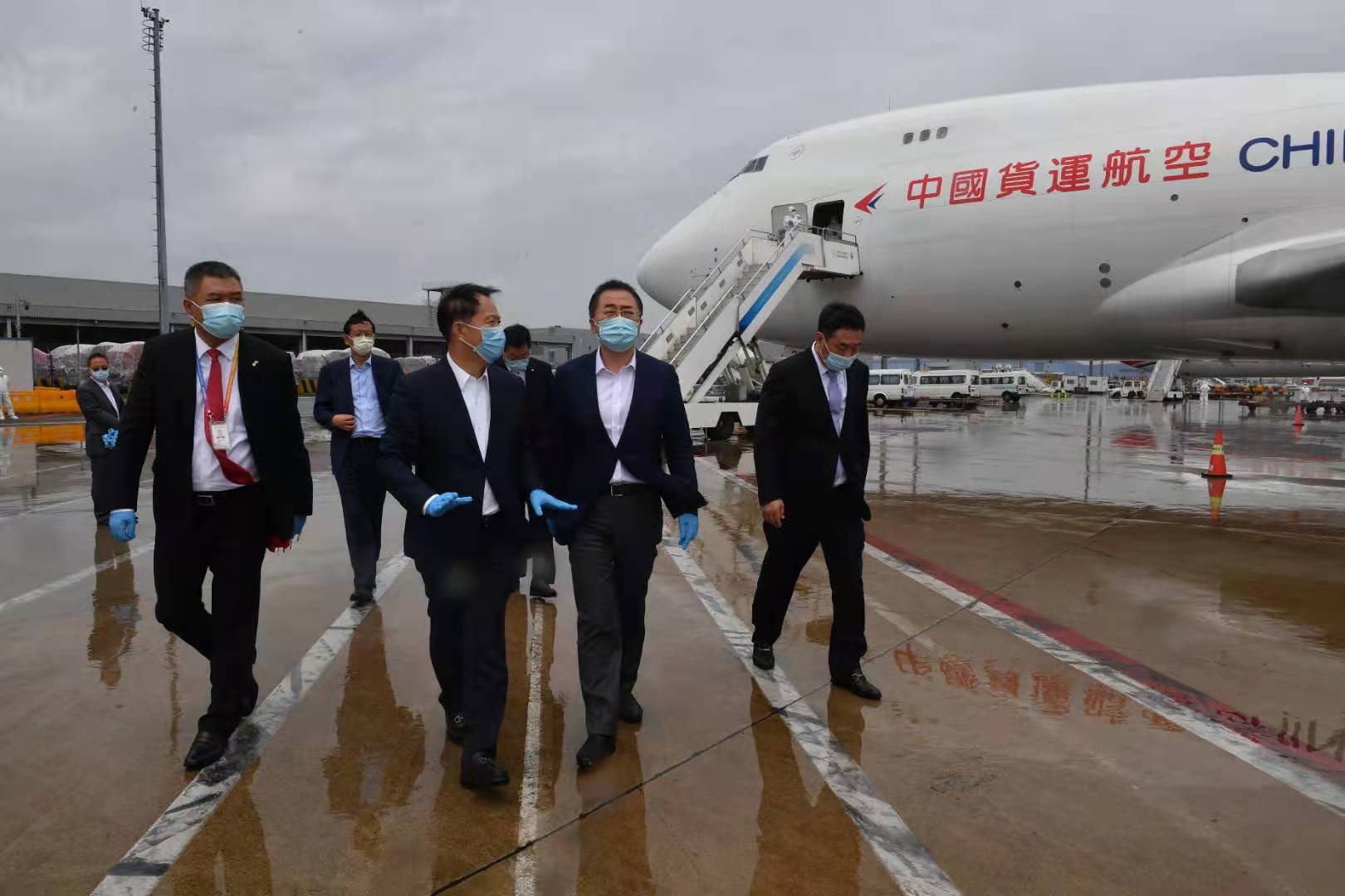 翁杰明出席东航物流上市仪式并赴企业实地调研-尊龙凯时